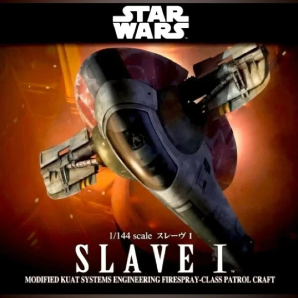 Star  Wars - Boba Fett’s Slave 1 - 1/144 Scale Model Kit - Brand New / Sealed - Picture 1 of 15